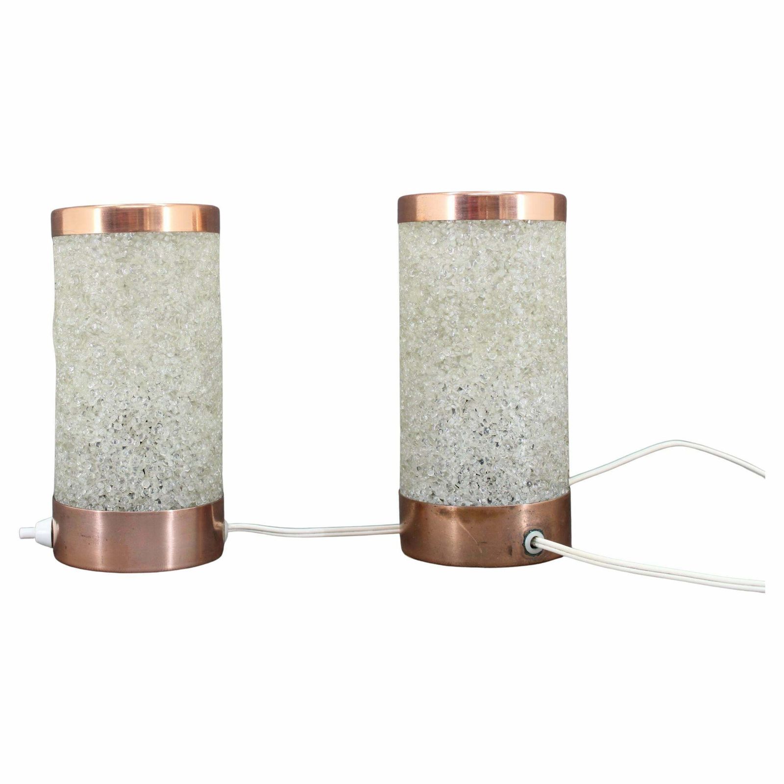 Pair Of Midcentury Table Lamps Rockets Aka, Germany, 1970s