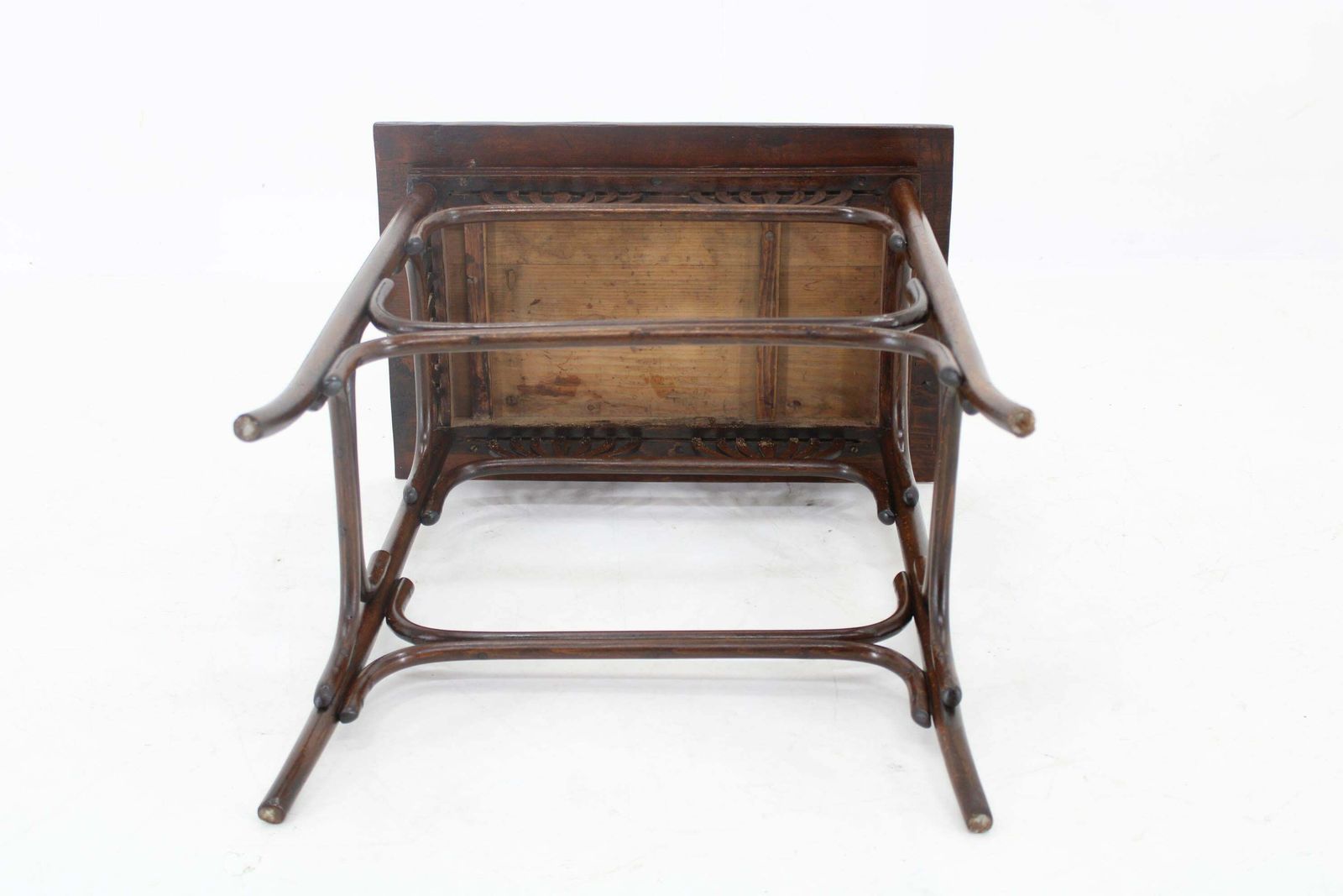 1474.0 Art Nouveau Table Fischel Nr. 10, Circa 1910, Thonet Style photo