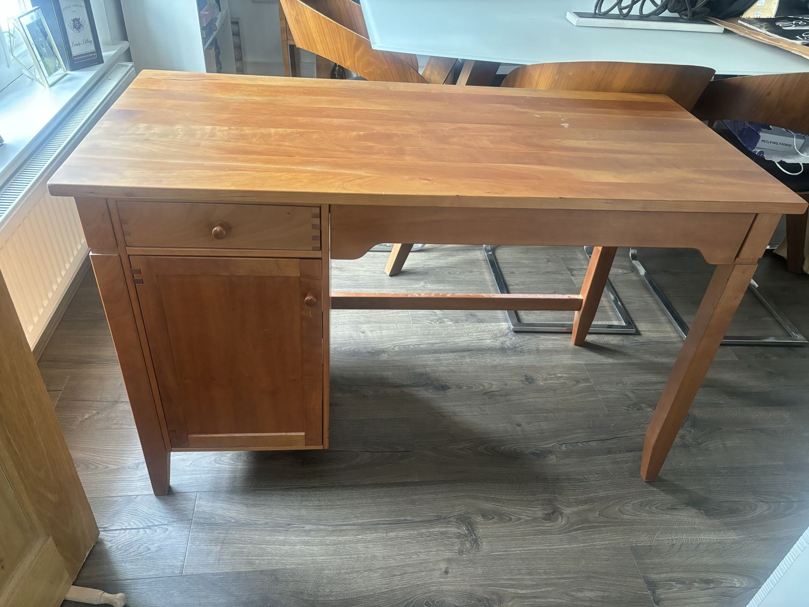 Naver Collection For Søren Nissen & Ebbe Gehl Danish Cherry Wood Desk *Rare* photo vintage
