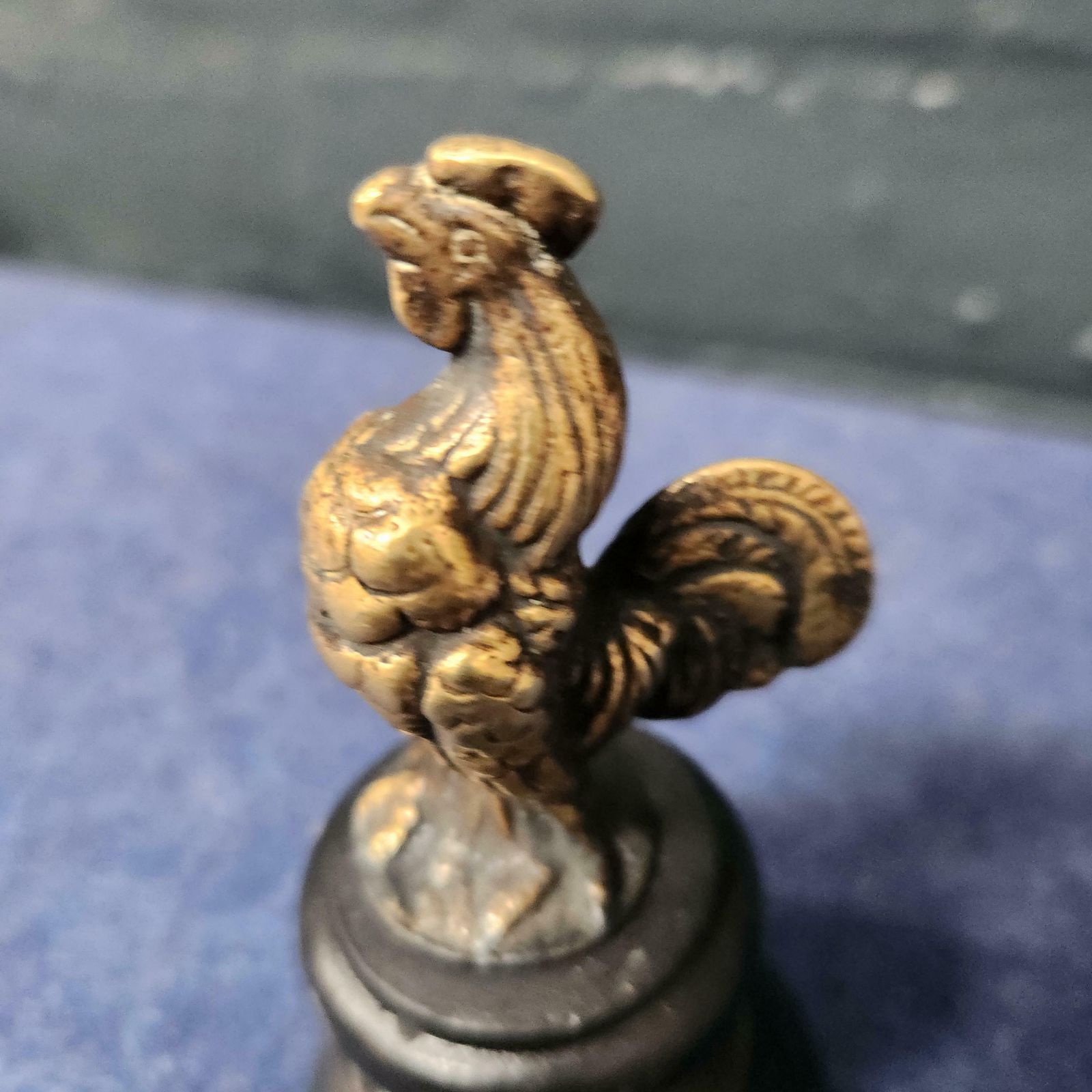 Brass Cockerel/Rooster Car Mascot photo 115.0