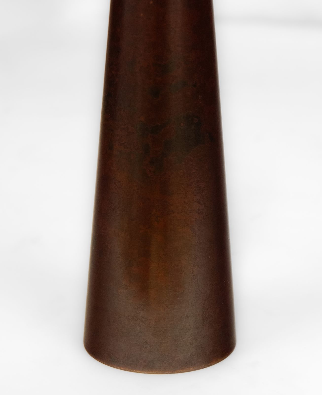 Nakajima Yasumi II Showa Period Bronze Japanese Vase photo Home Decor