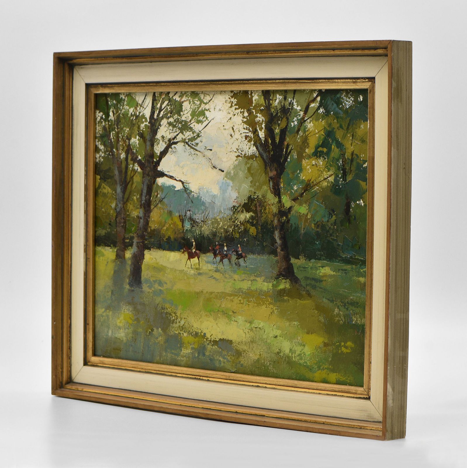 Mark Randall Oil Painting Training Jockeys photo 620.0