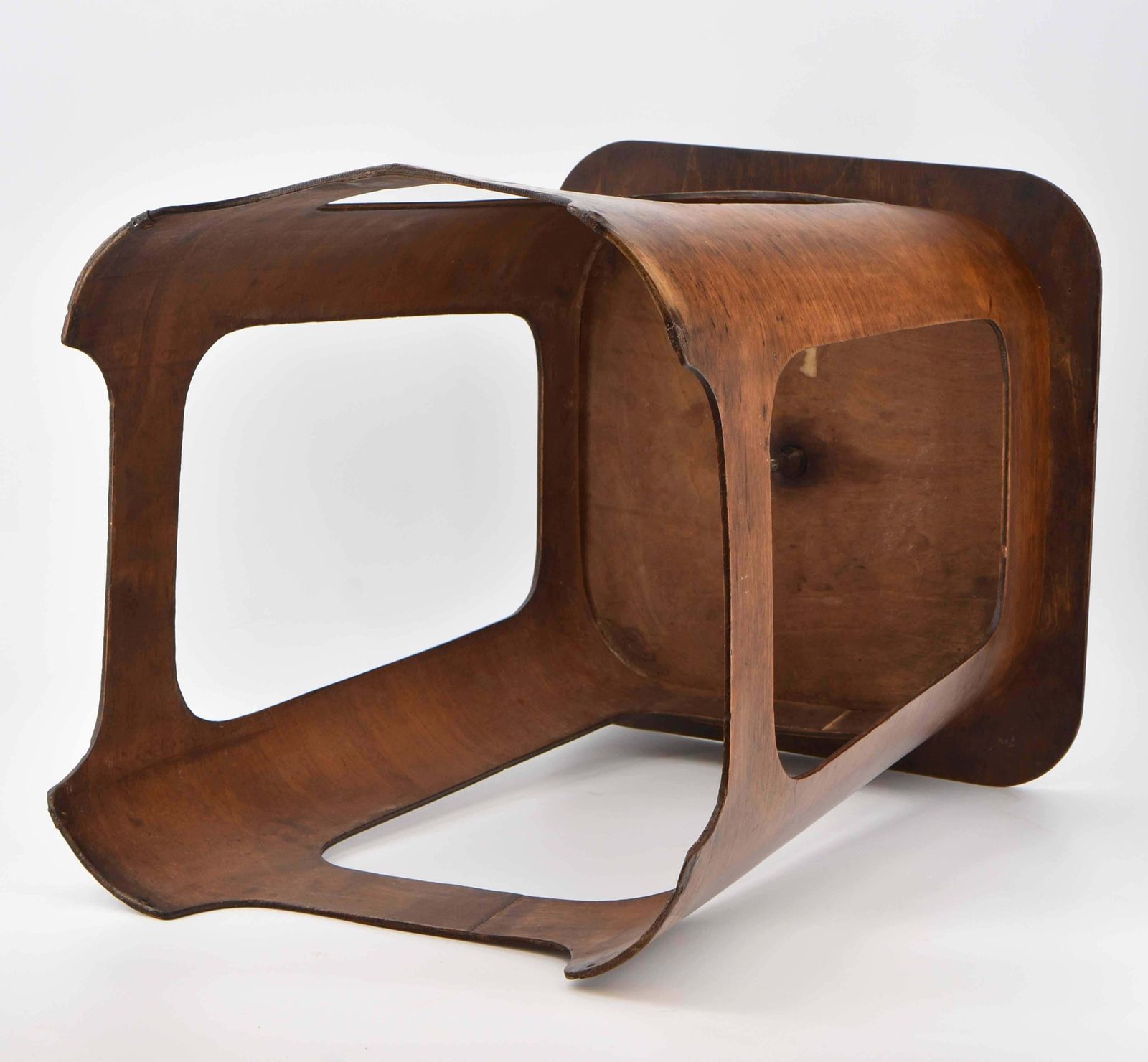 2395.0 Isokon Plywood Stool Venesta Iconic 1930s Modernism photo