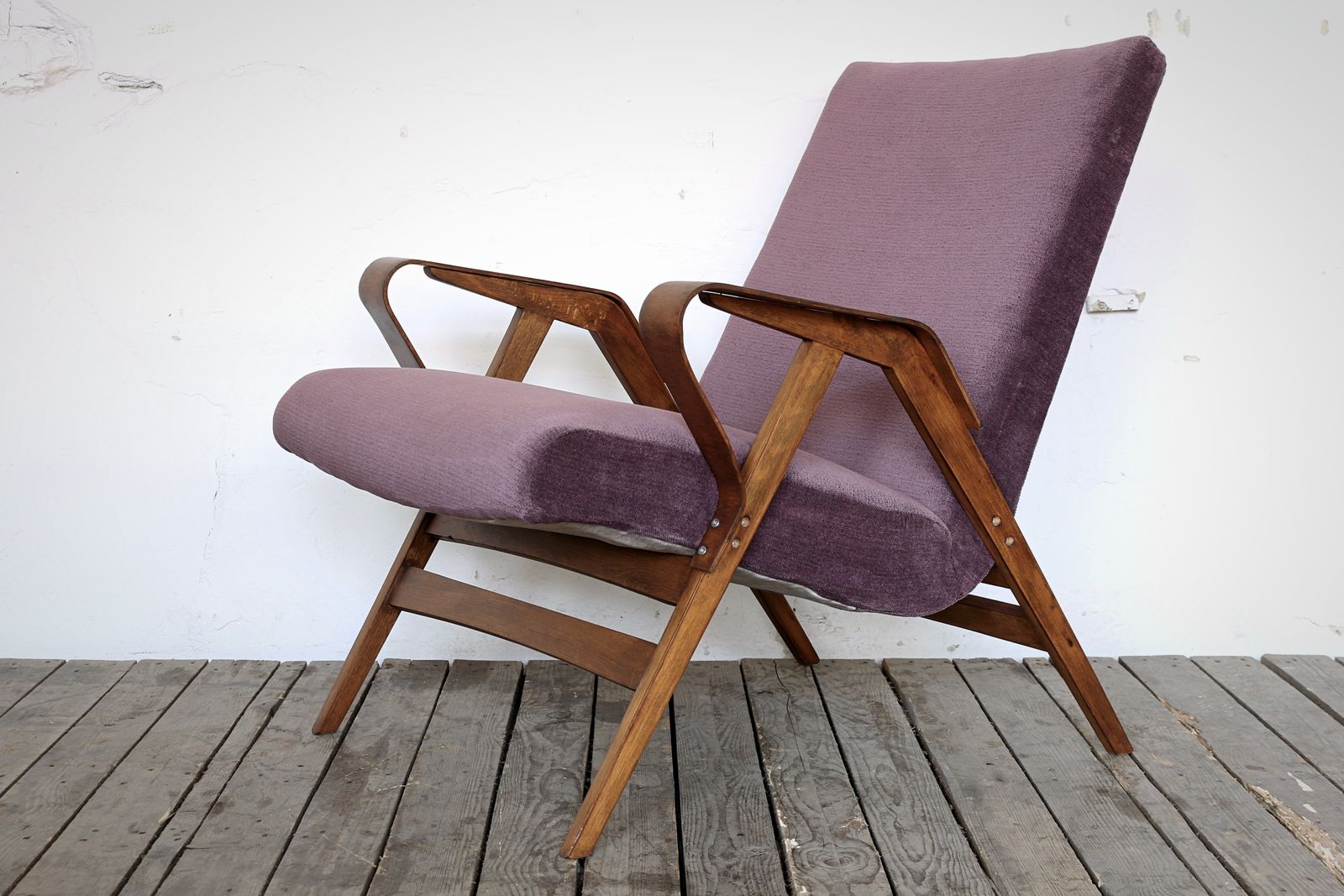 1960s Armchair Frantisek Jirak For Tatra Nabytok Midcentury Chair photo Furniture