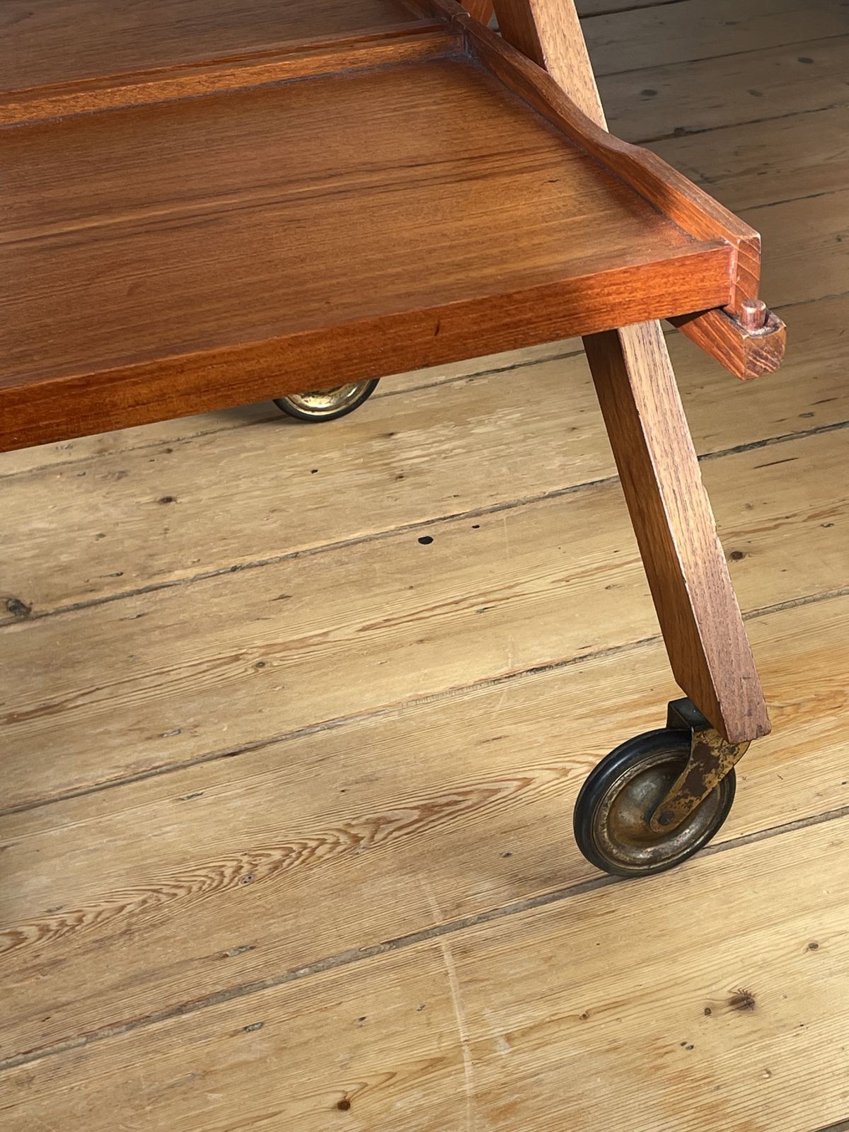 photo buy Laurids Lønborg Danish Bar Cart / Drinks Trolley (C. 1960s) | Rare | Mid Century