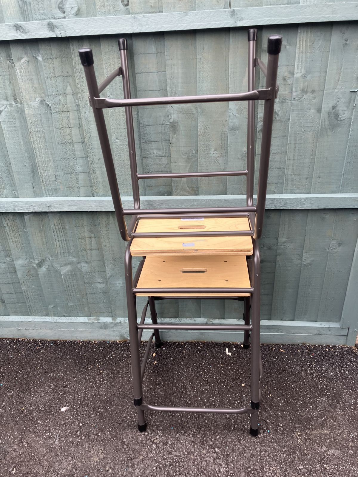 3 X Science Laboratory School Engineers Stools By Remploy Late Vintage photo Furniture