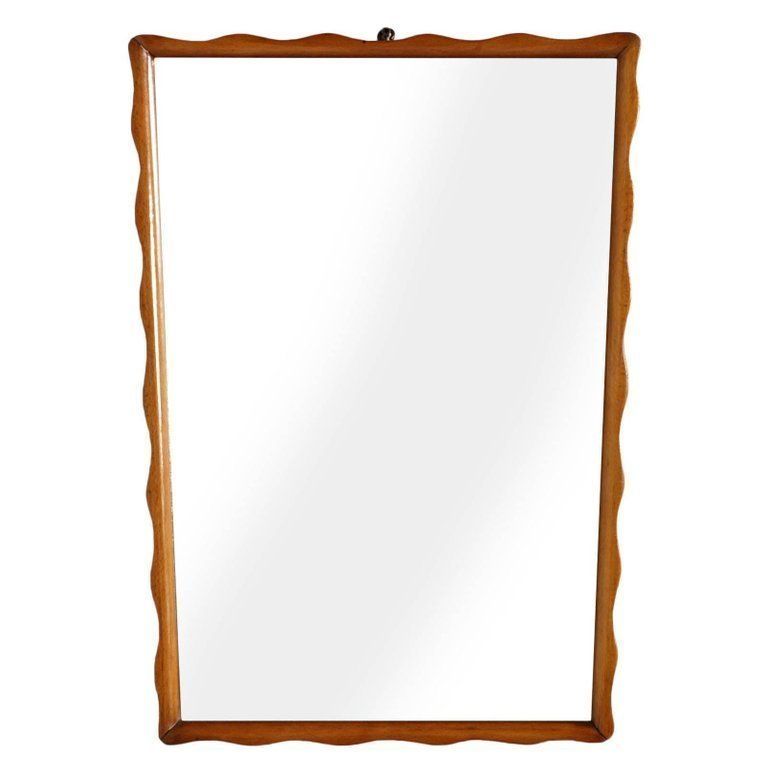 Art Deco Console Mirror, Paolo Buffa Attributable, Restored And Polished To Wax photo for sale