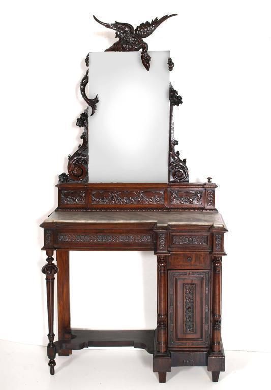 Salviati, Testolini 19th Century Venetian Console Art Nouveau photo for sale