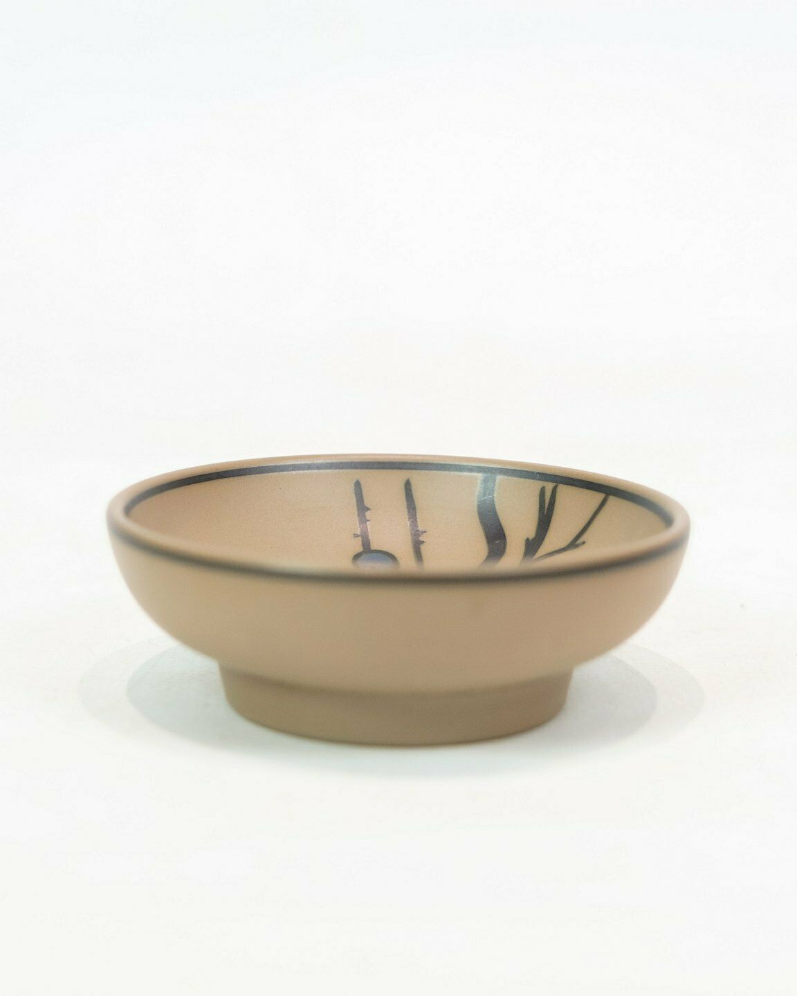 Ceramic Bowl With Motif Of A Bird  By Hjorth Ceramics From 1960s photo furniture
