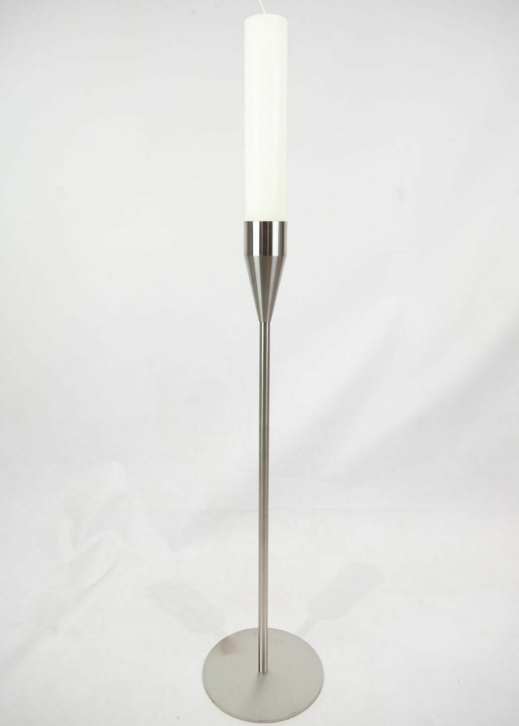 Jupiter Maxi Candlestick Brushed Steel Color Made In Stainless Steel By Piet Hein