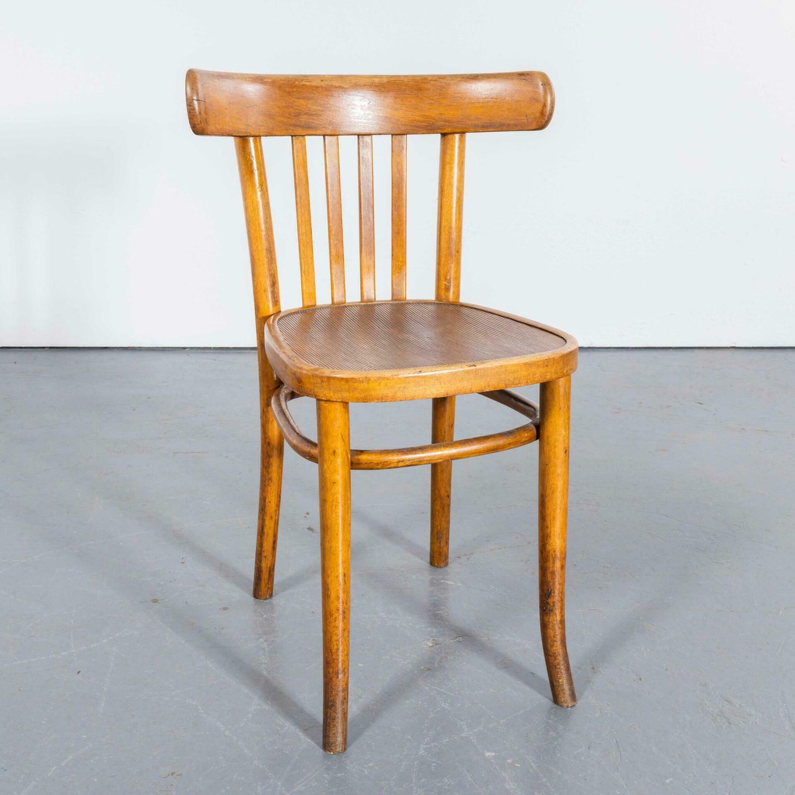 1920’s Warm Honey Classic Bentwood Dining Chair – Various Quantities Available   Sets Of Six photo vintage