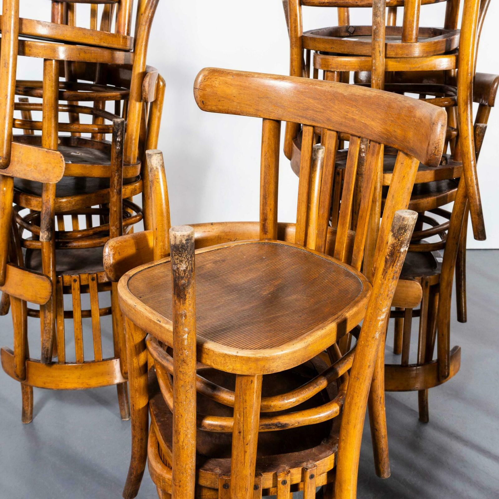 1920’s Warm Honey Classic Bentwood Dining Chair – Various Quantities Available   Sets Of Six photo furniture