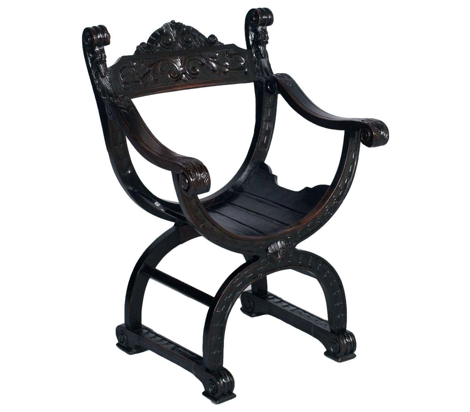 1800s Italian Renaissance Florentine Settee Sofa Couch With Two Chairs In Carved Walnut photo vinterior