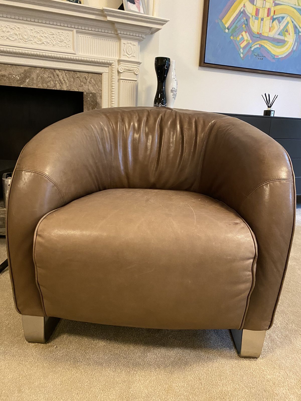 Liz Lounge Chairs Natuzzi, 2000’s, Set Of 2 photo Furniture