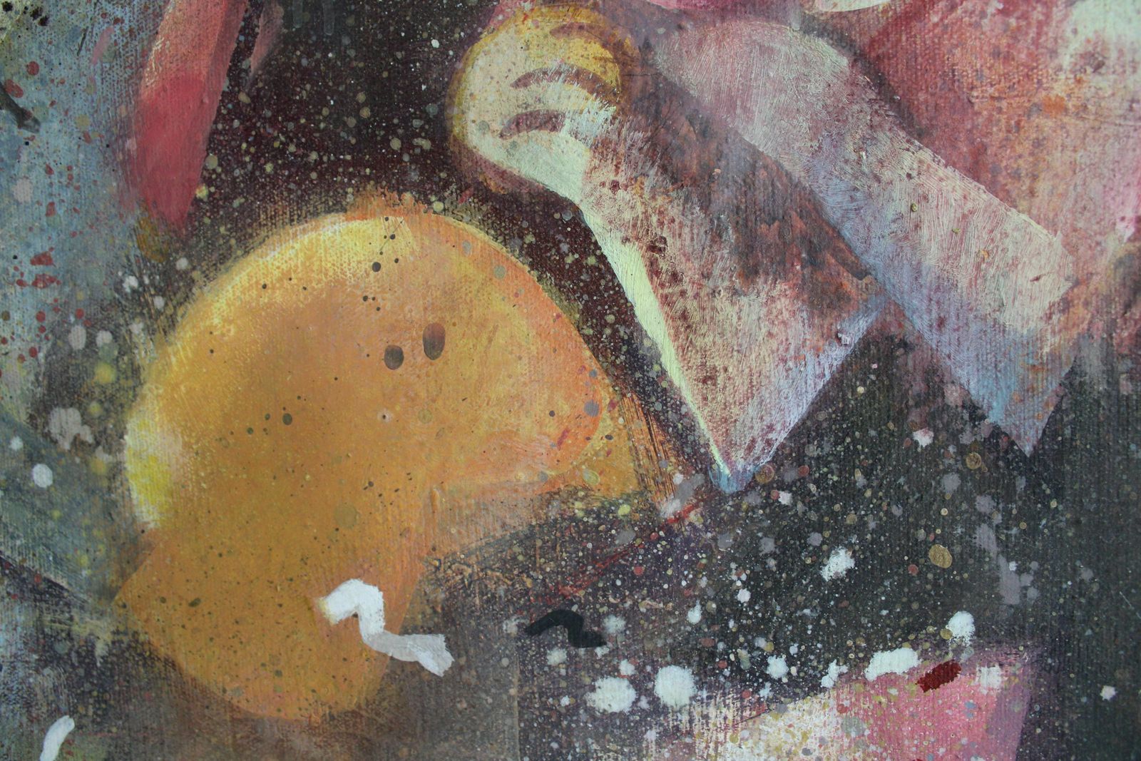 Victor Karnauh (1950 2012, Ukrainian, Latvian). Bird At The Wheel  Oil On Canvas, 60 X 92 Cm photo furniture