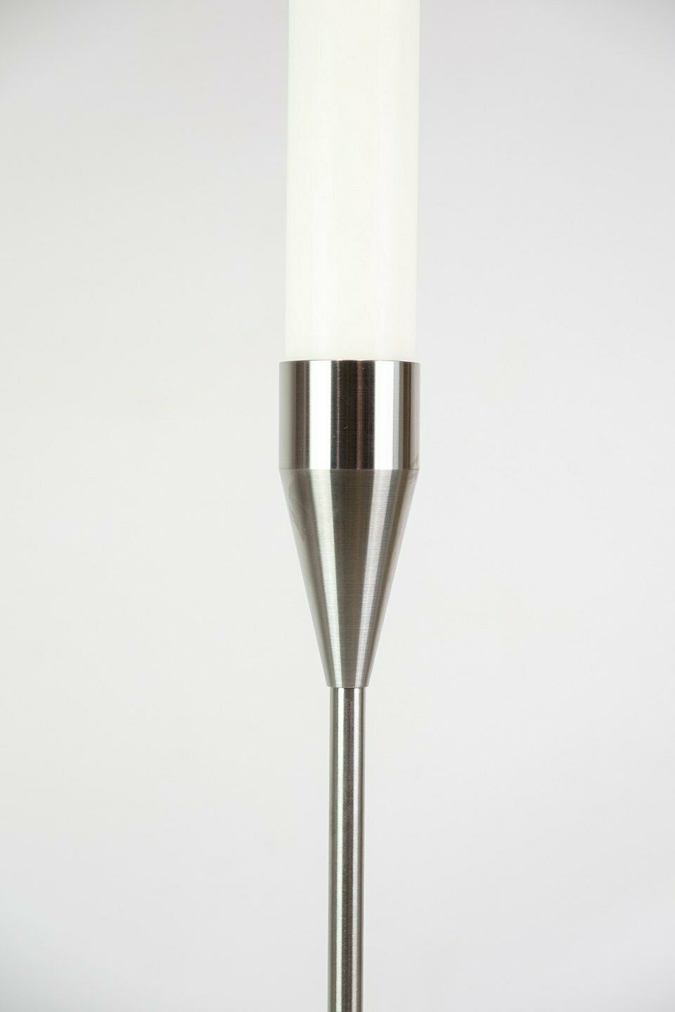 Saturn Maxi Candlestick Brushed Steel Color Made In Stainless Steel By Piet Hein photo furniture