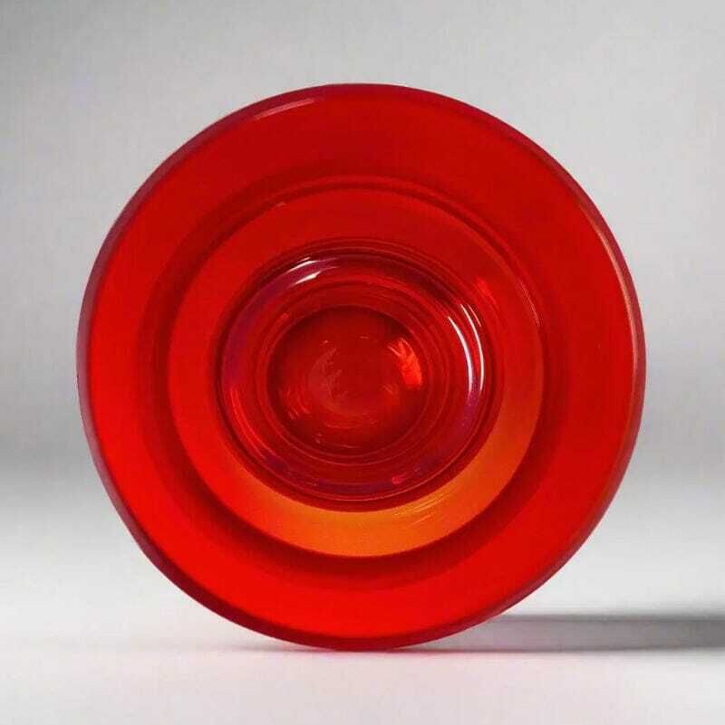 1970s Astonishing Tamara Aladin Vase Tulppaani (#1513) For Riihimaki/Riihimaen Lasi Oy photo buy