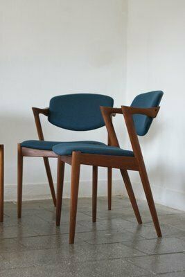 Teak Model 42 Chairs By Kai Kristiansen For Schou Andersen, Set Of 6 photo buy