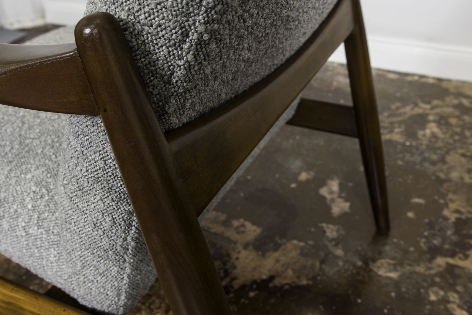 Pair Of Mid Century Restored Armchairs, Customizable, 1960s photo Furniture