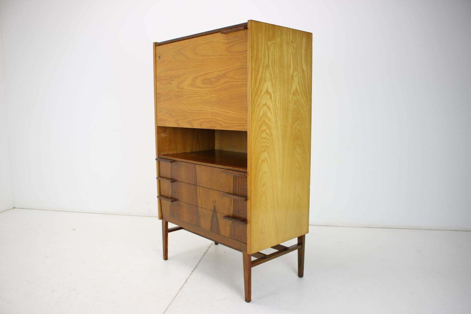 Midcentury Secretaire Or Cabinet By František Mezulánik For Up Závody, 1960s photo for sale