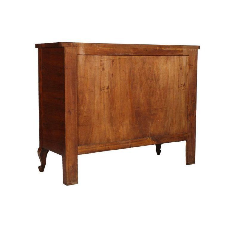 Art Deco Commode And Nightstands, Walnut And Burl Walnut By Gaetano Borsani photo 14880.0