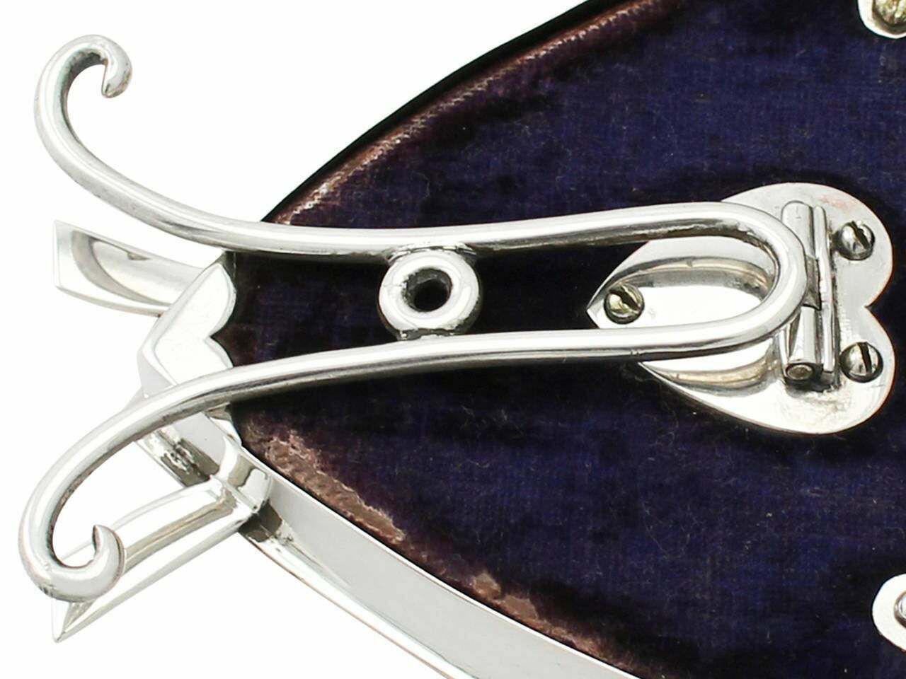 Victorian Sterling Silver Heart Photograph Frame photo buy