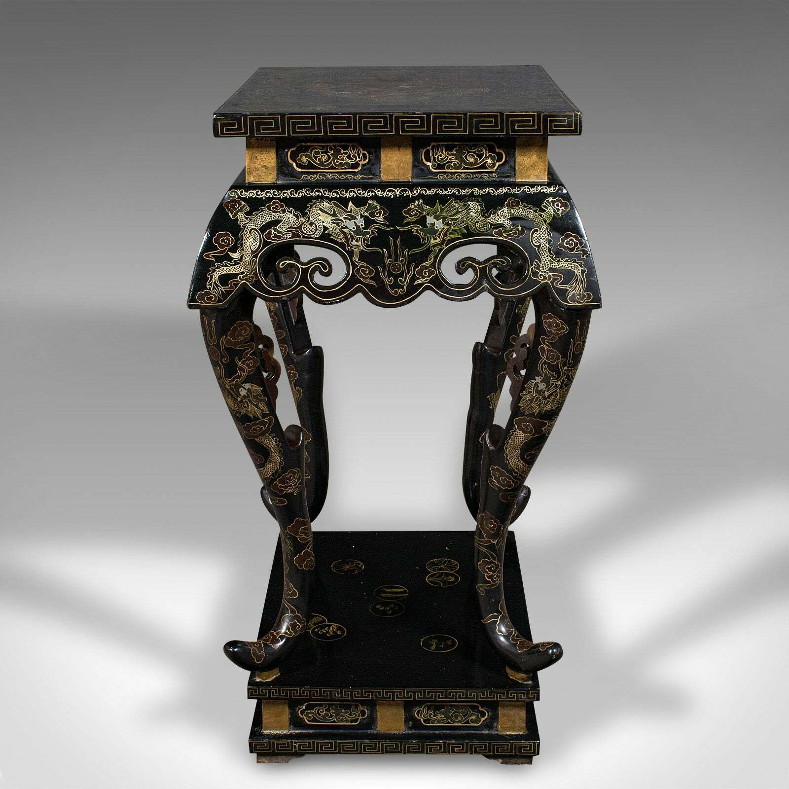 Antique Jardiniere Stand, Japanese, Display Table, Aesthetic Period, Victorian photo for sale