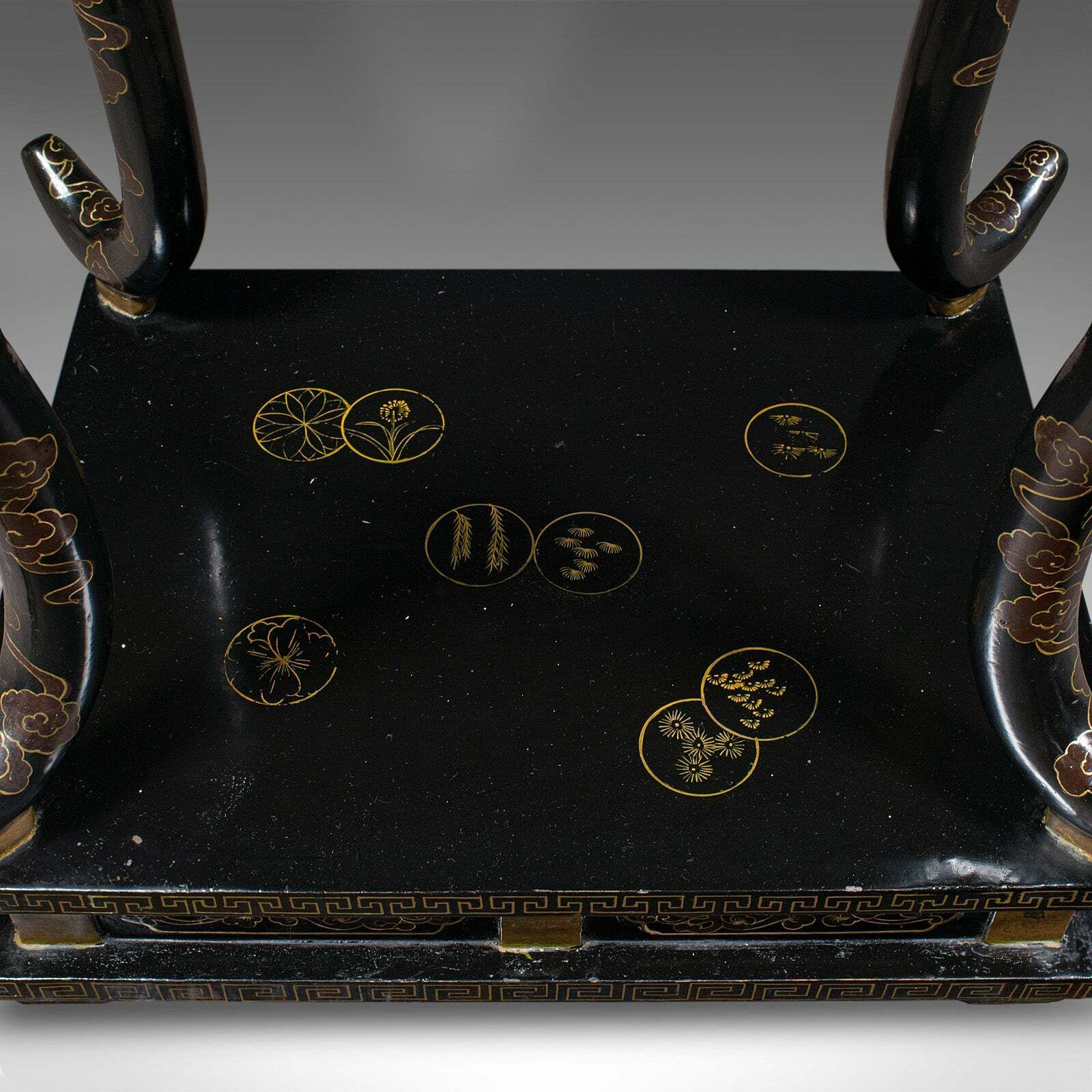 Furniture Antique Jardiniere Stand, Japanese, Display Table, Aesthetic Period, Victorian photo