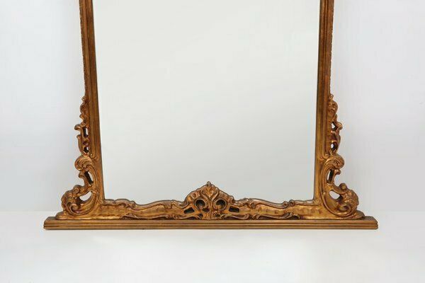 20th Century Louis XV Style Console Mirror, France, 1970s photo Home Decor