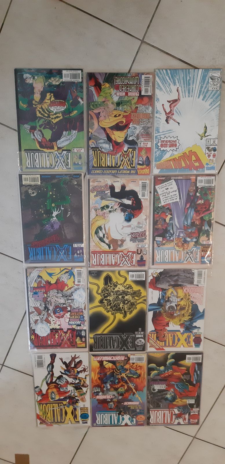 Lot Of 134 Marvel Us Comics From The 90s photo vinterior