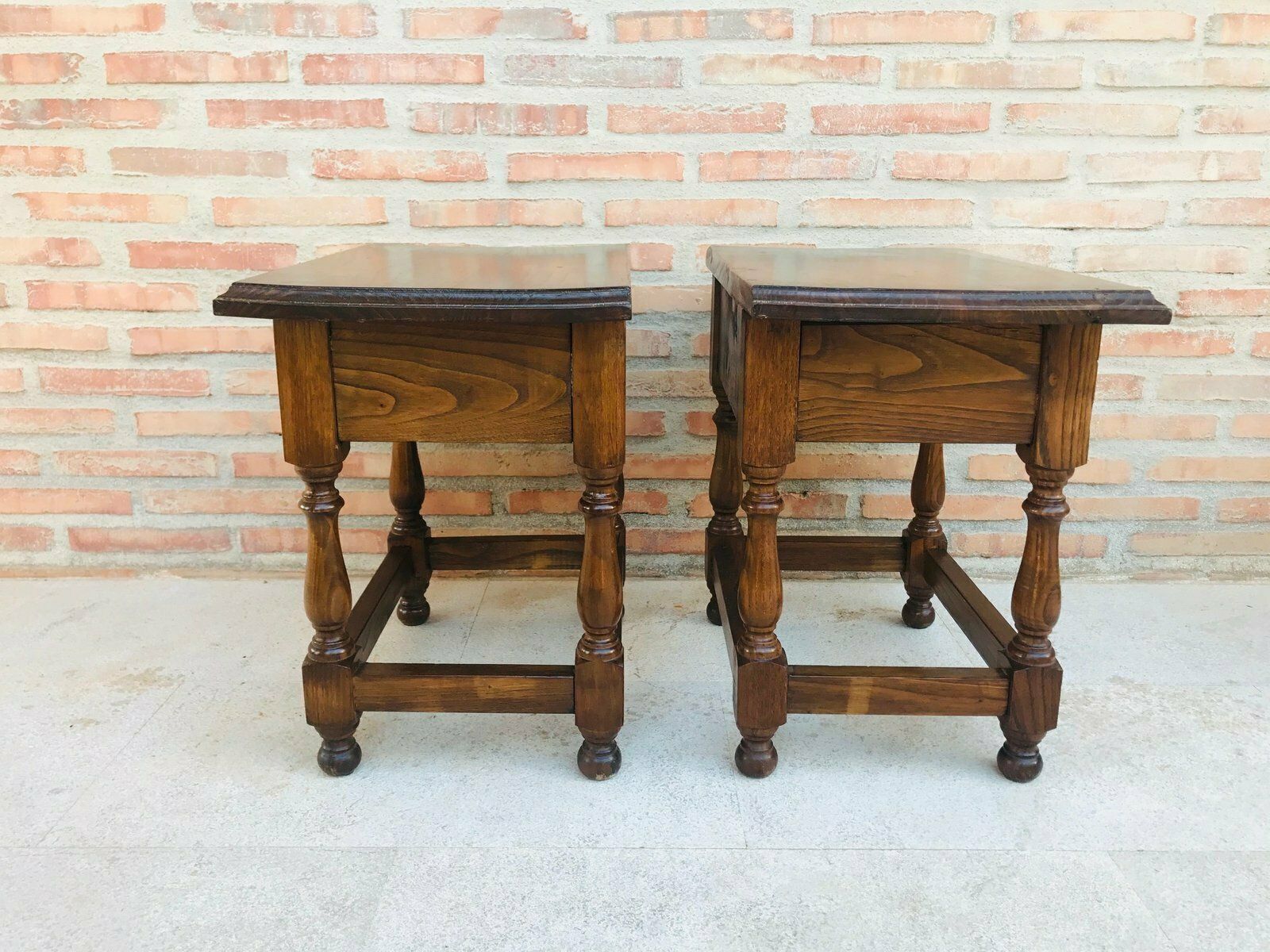 Spanish Nightstands, 1920s, Set Of 2 photo 2028.0
