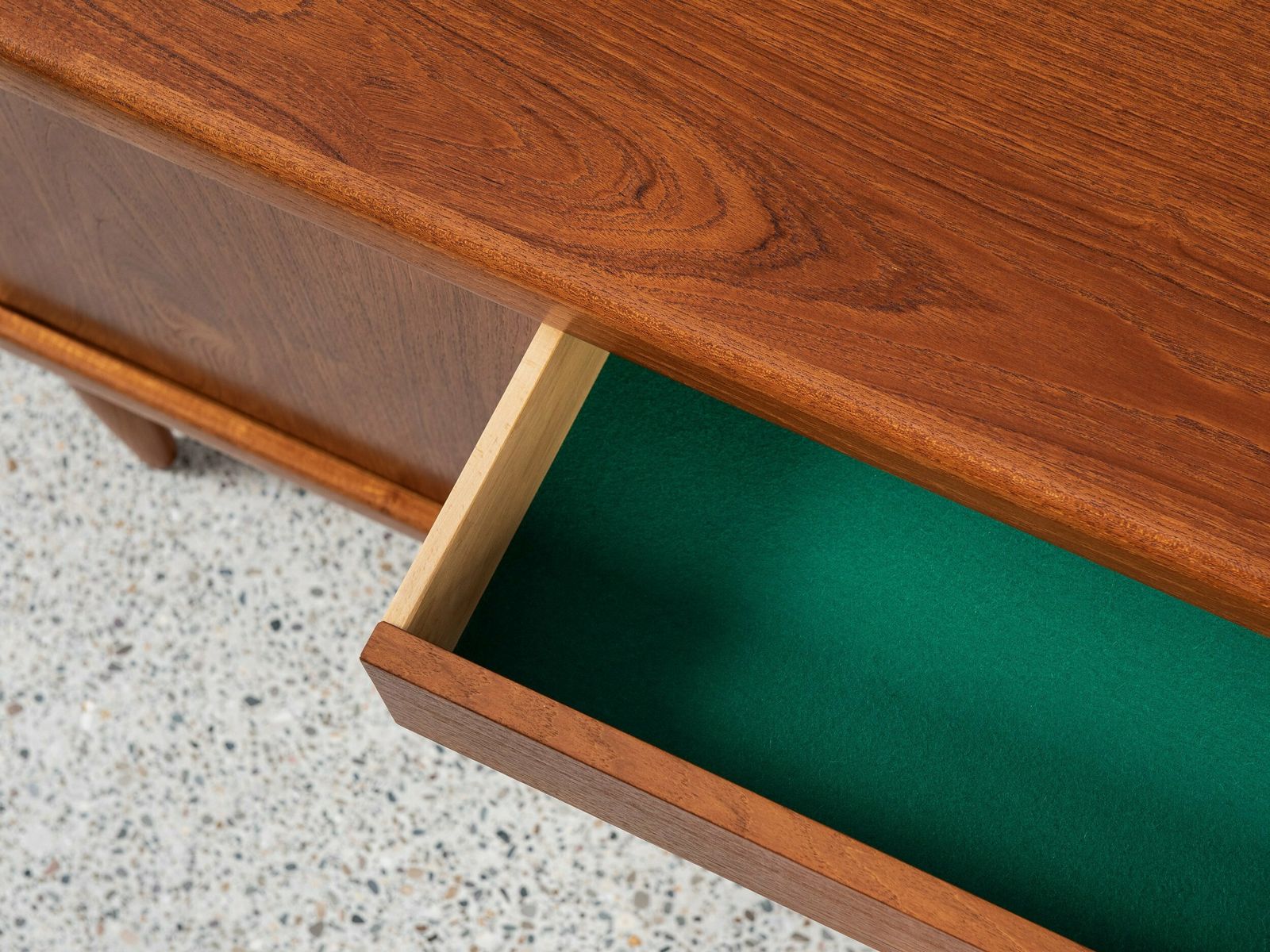 Midcentury Danish Sideboard In Teak By Hw Klein For Bramin 1960s   With The 3 Stripes photo vinterior