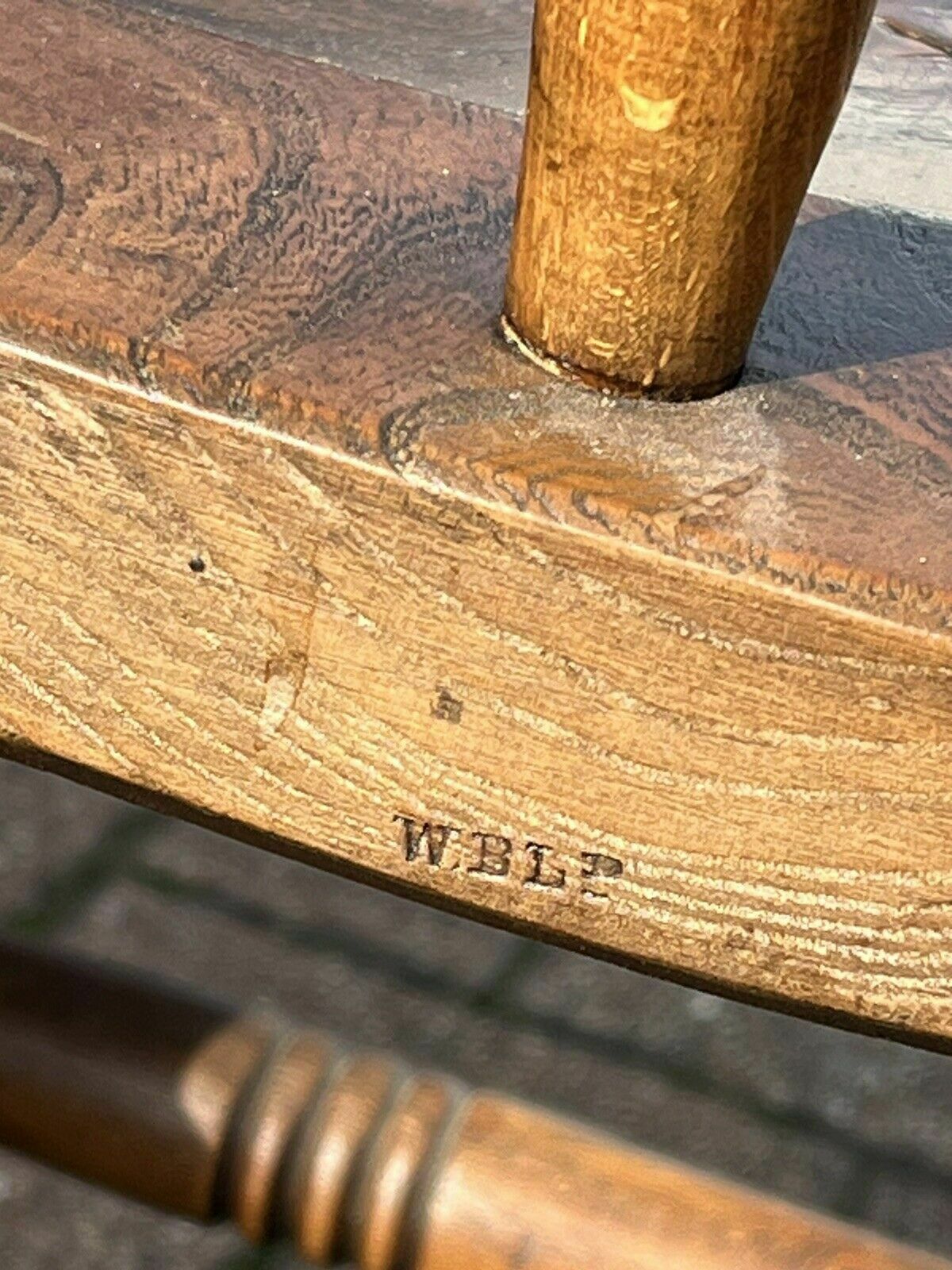 King George V Estate Chair. Full Stamps, Probably From A Government Building photo Furniture