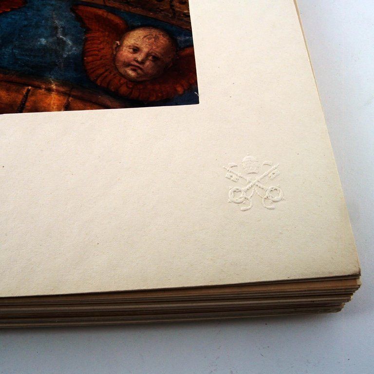 photo for sale 1950 Uniques Books Stanza Della Segnatura By Raphael Printed By Pope Pius XII