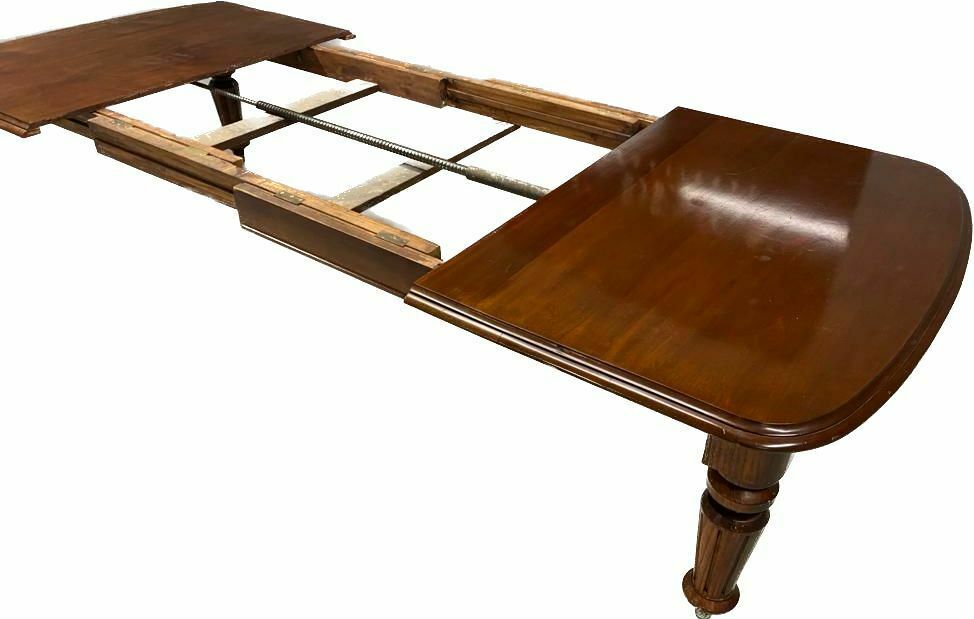 10.2ft Antique Victorian 1837 1901 Cuban Mahogany Dining Table photo 5000.0