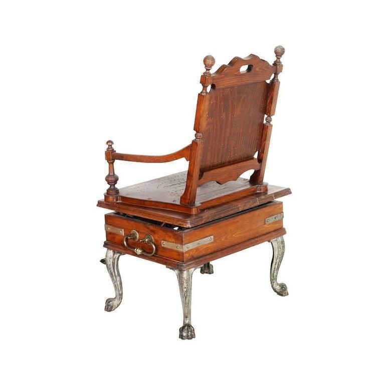 Rarity 19th Century Josef Florenz Wien Massage Armchair Born Operated Steam photo furniture