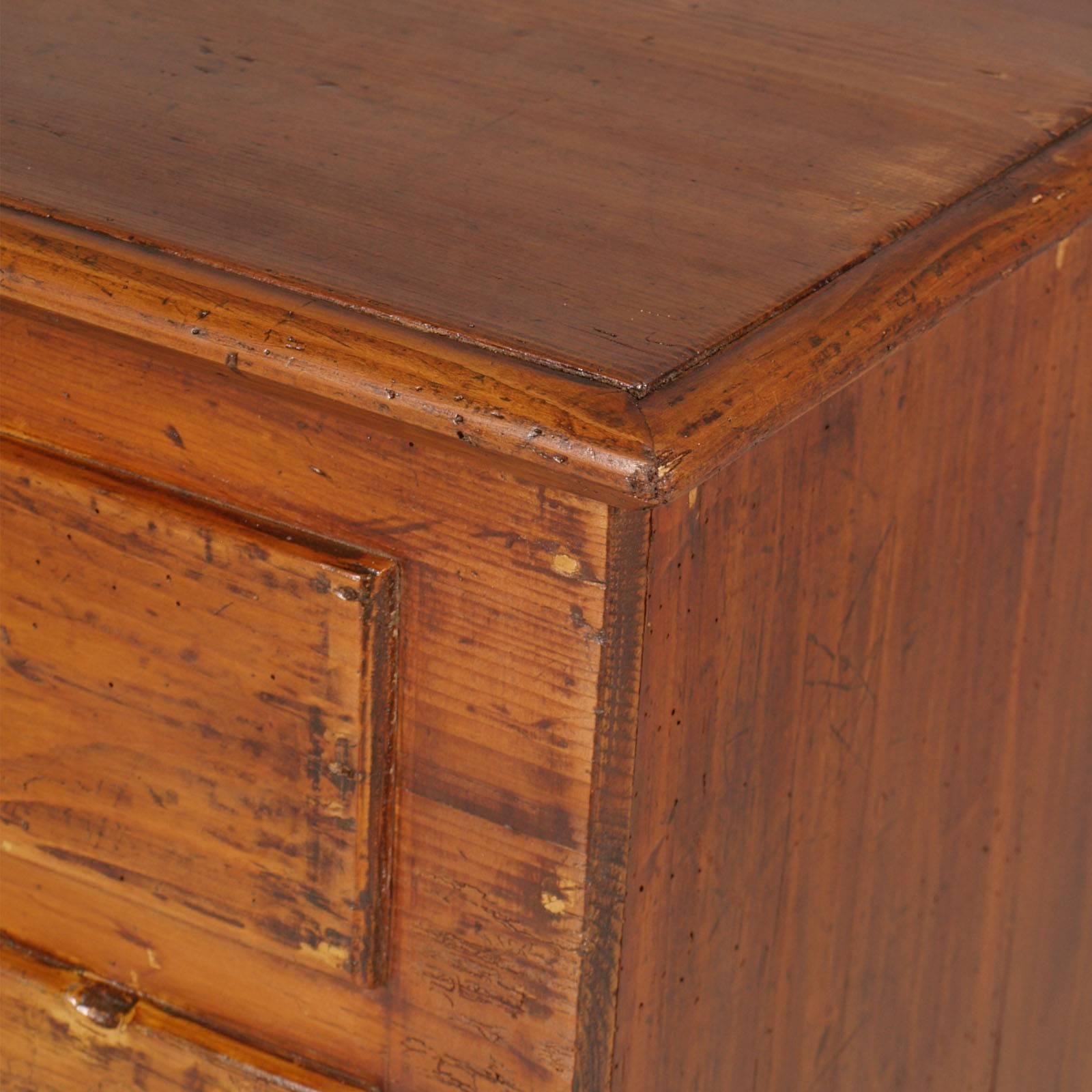 18th Century Antique Country Rustic Kneading Trough Madia From Cortina D'ampezzo photo vintage