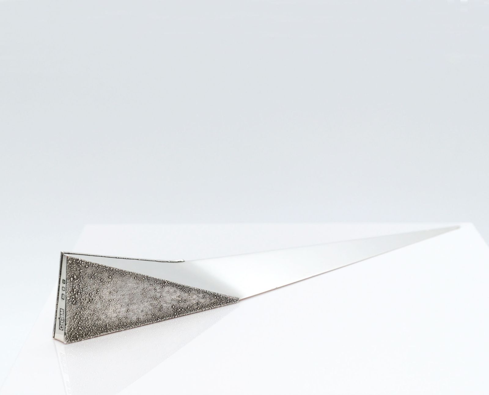 Modernist Sterling Silver Letter Opener London 1971 By George Grant Macdonald photo for sale