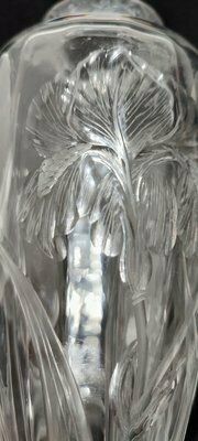 Art Nouveau Cut Glass Vases, Spain, 1930s, Set Of 2 photo vintage