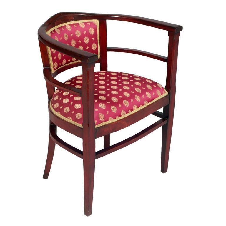 20th Century Armchair By Koloman Moser/Josef Hoffmann For Wiener Werkstätte