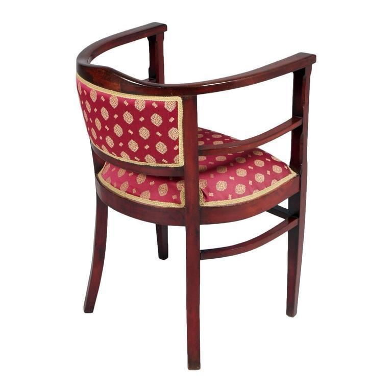 20th Century Armchair By Koloman Moser/Josef Hoffmann For Wiener Werkstätte photo Furniture