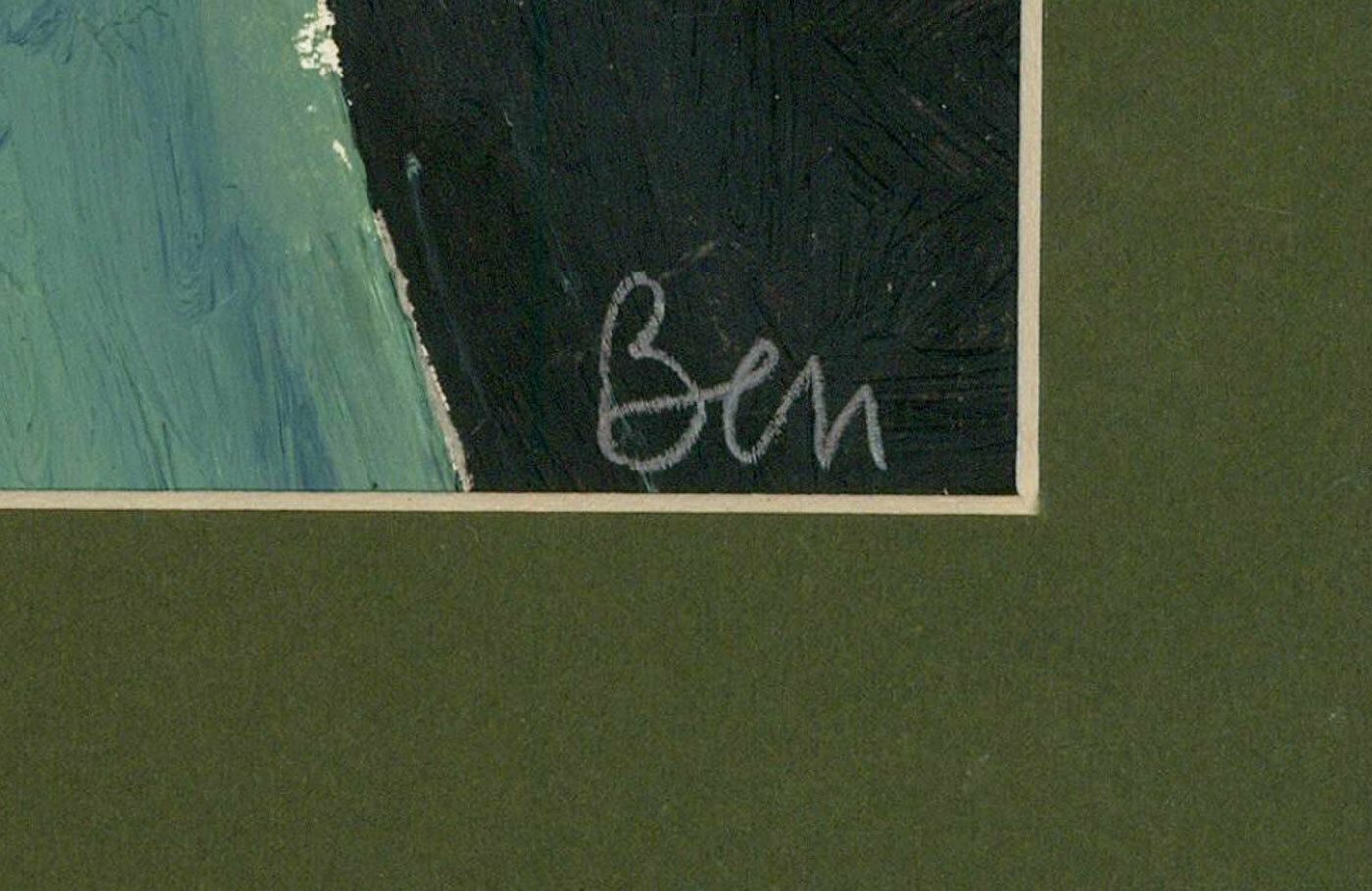 Ben Carrivick   Contemporary Oil, Woman In An Apron photo for sale