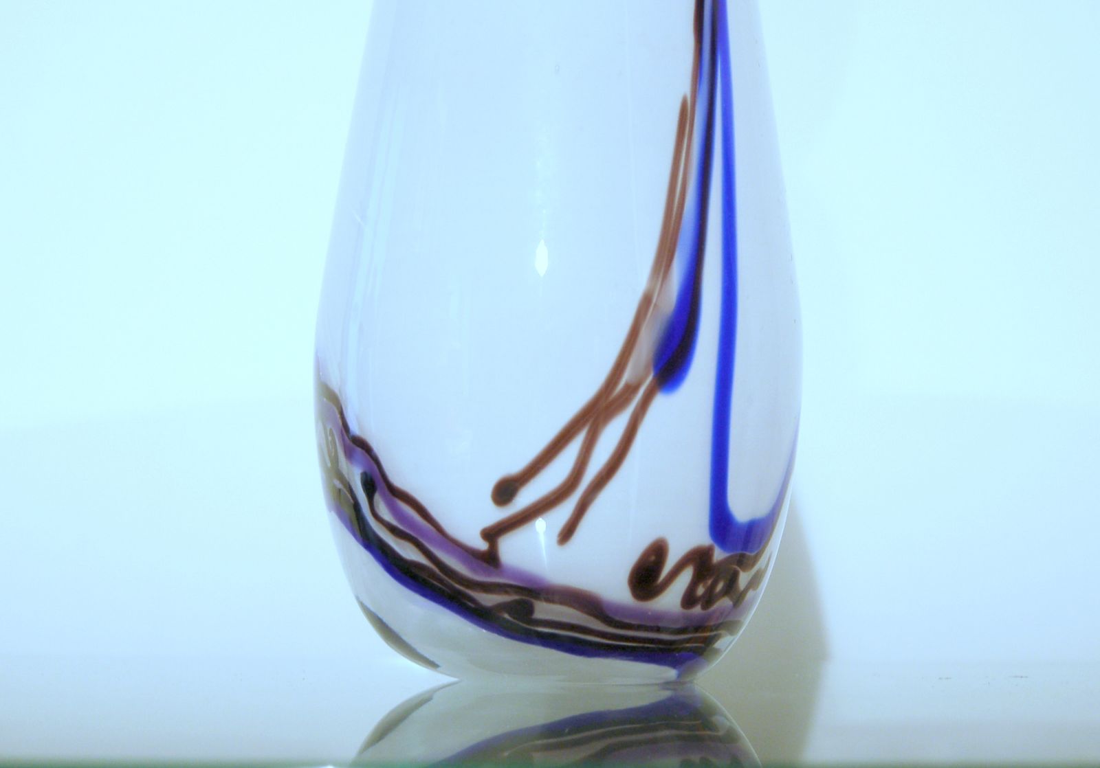 V. Nason & C. Murano / Submerged Vase / Murano Glass 1960 photo for sale