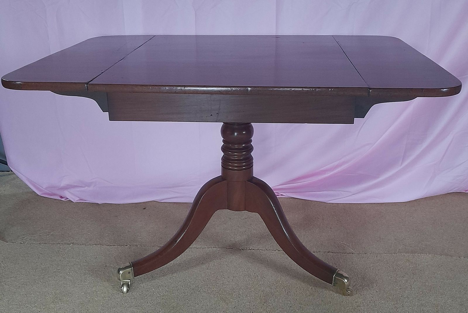 Georgian Drop Leaf Supper Table.