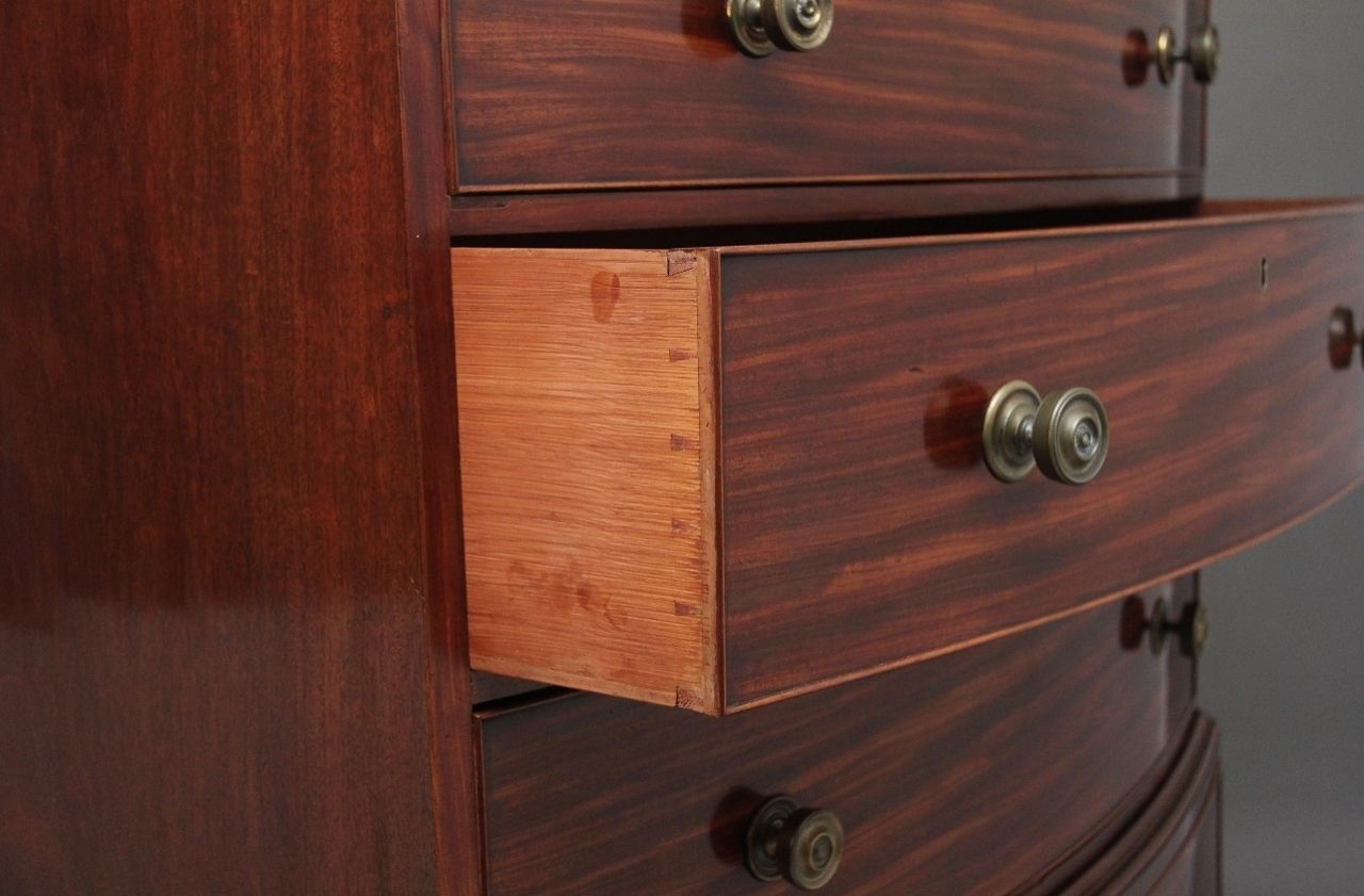 Early 19th Century Mahogany Tallboy photo vintage
