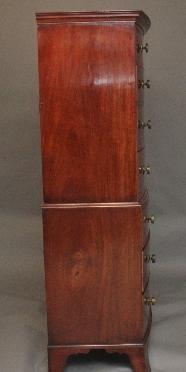 photo furniture Early 19th Century Mahogany Tallboy