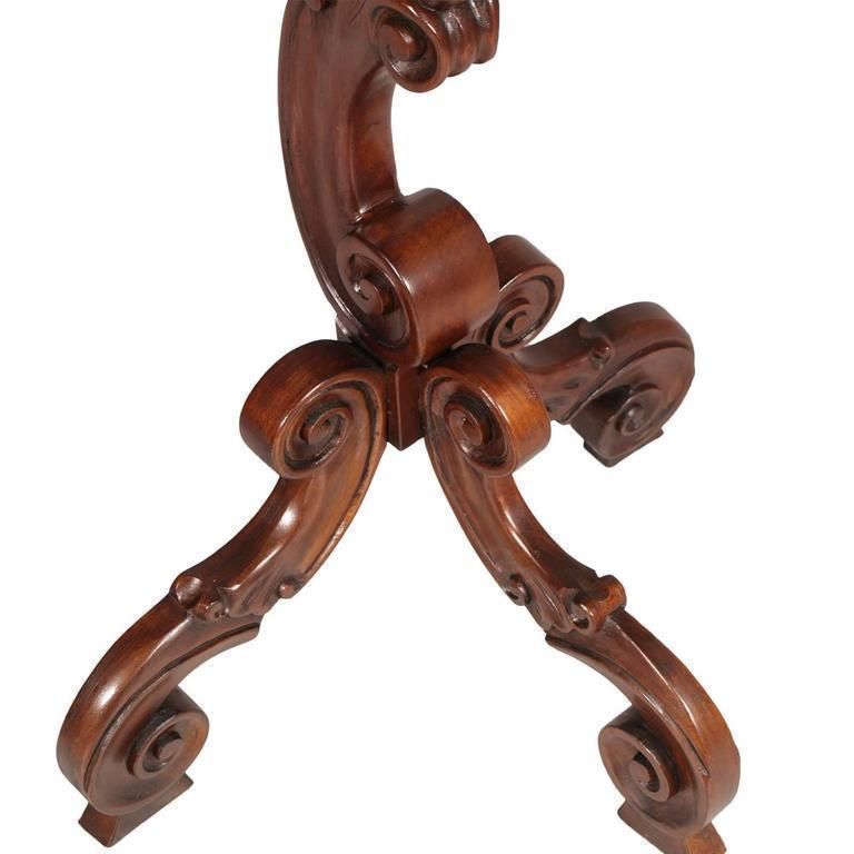 Early 20th Century Venetian Console Carved Walnut By Meroni E Fossati, Lissone photo Furniture