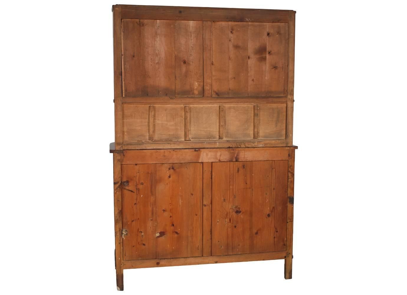 Early 20th Century Credenza Vitrine Art Nouveau By Meroni & Fossati Lissone photo Furniture