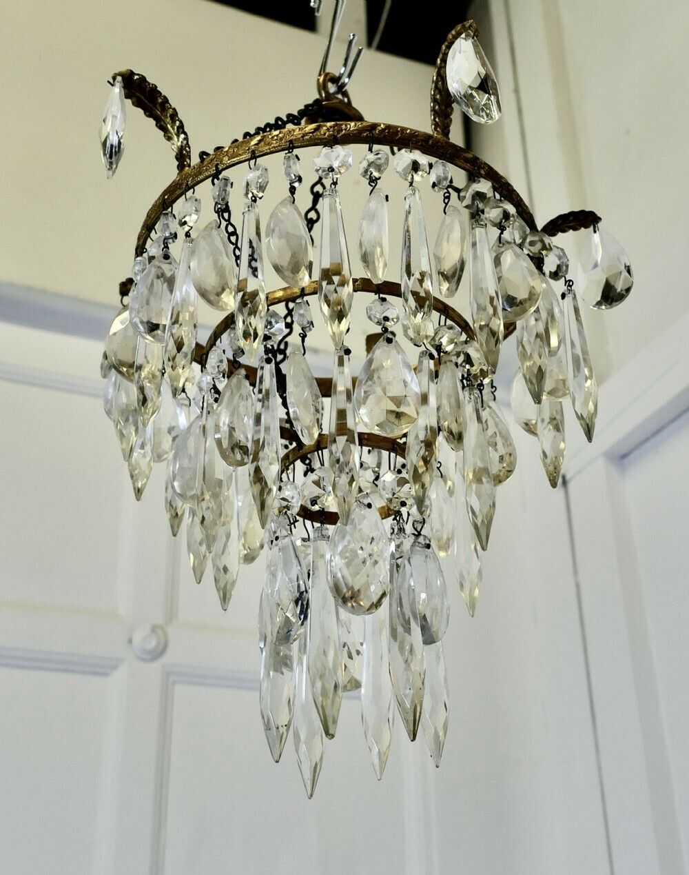 Charming 3 Tier Waterfall Lampshade, Chandelier photo furniture