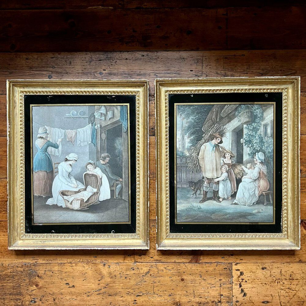 Pair Of Early 19th Century Engravings